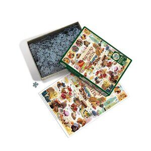 Cobble Hill | Breakfast Sweets 1000 Piece Jigsaw Puzzle with Poster